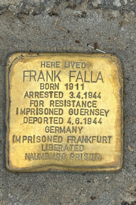 Stolperstein Dulce Huis, Brock Road, Saint Peter Port