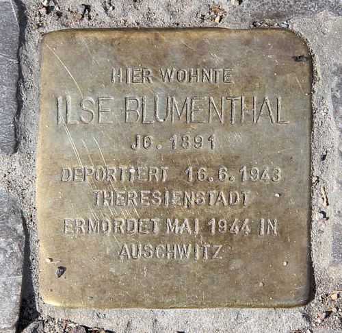 Stumbling Stones Nassauische Straße 16a #3