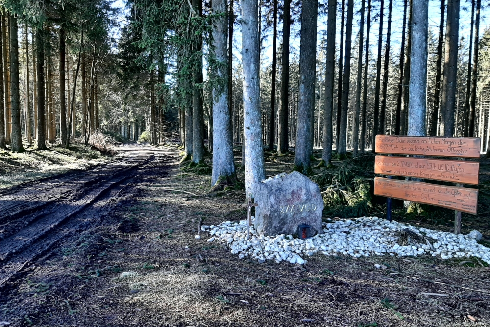 Rollbahn A; German Assault Route Ardennes Offensive #1
