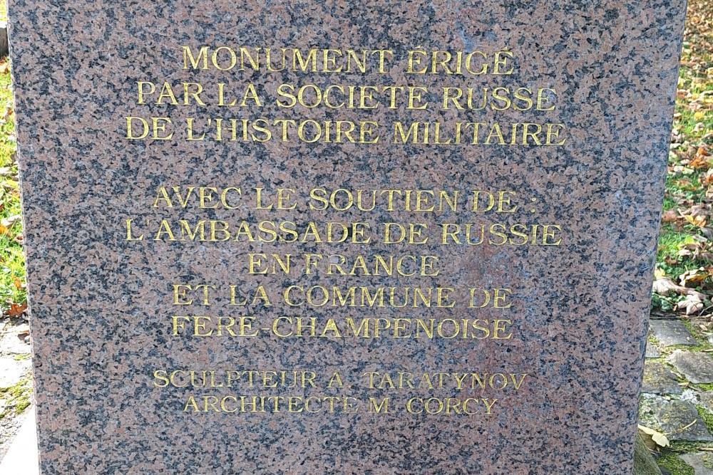 Russisch Monument Fère-Champenoise #2