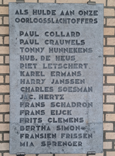 Memorial to perished members of Sittardse Boys and VV Sittard #2