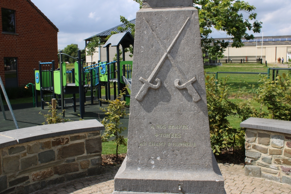 Oorlogsmonument Acoz Lausprelle #3