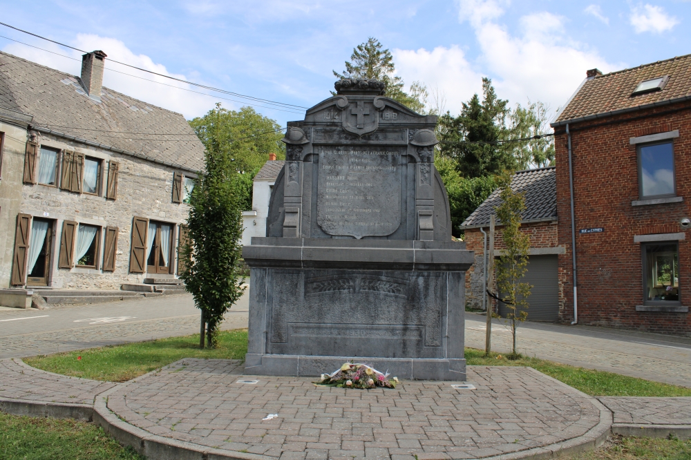 Oorlogsmonument Villers-Poterie W.O. I