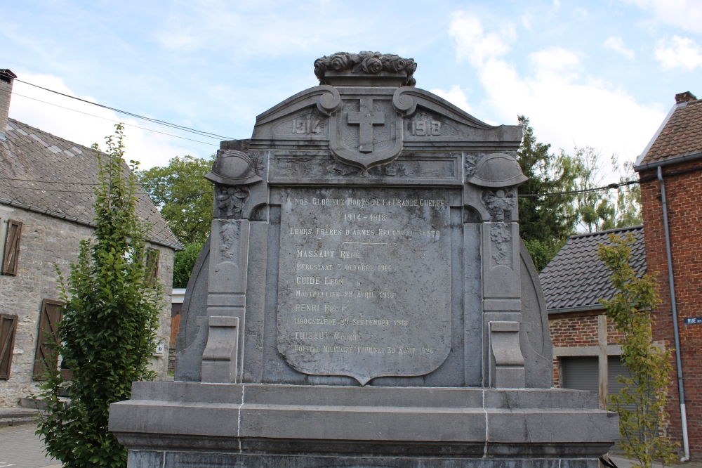 Oorlogsmonument Villers-Poterie W.O. I #2
