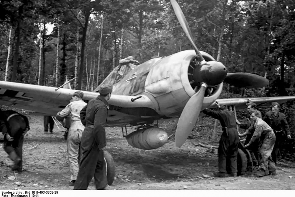 Former Parking Area German Fighter Planes #4