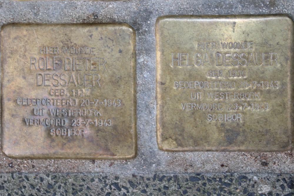 Stumbling Stones Van 't Hofstraat 33A #3