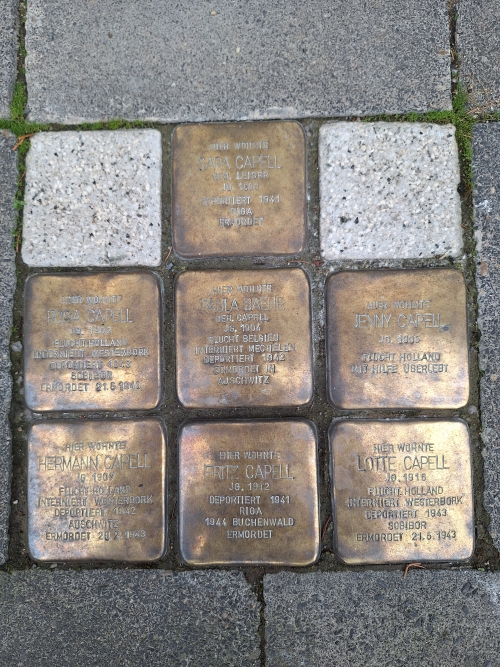 Stolpersteine Mahnstraße 7