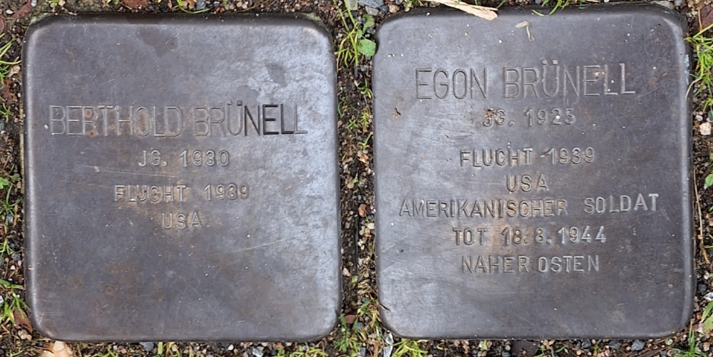Stolpersteine Eulenstraße 9 (voormalig Bergstraße 7) #4