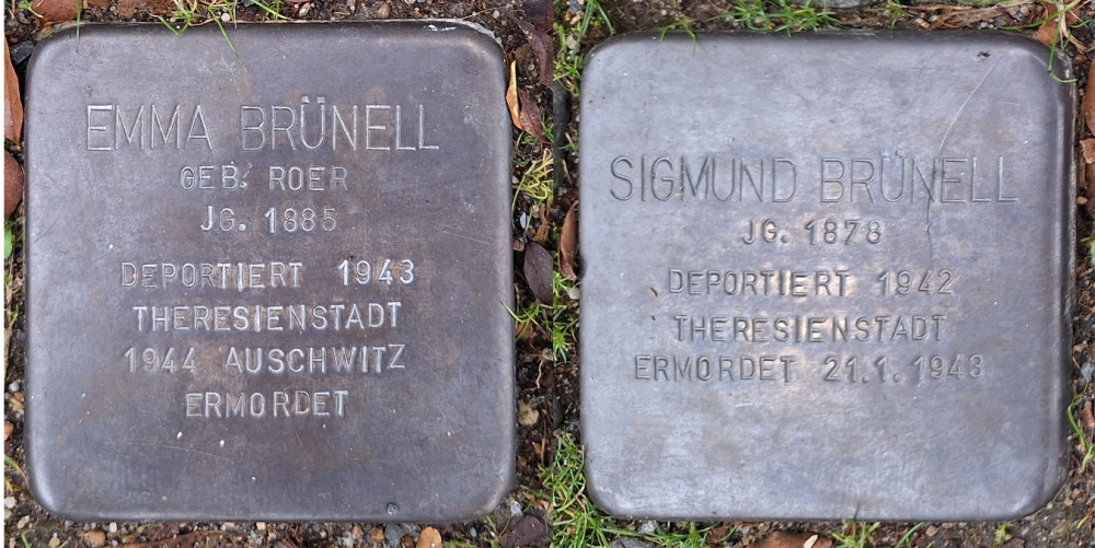 Stolpersteine Eulenstraße 9 (voormalig Bergstraße 7) #5