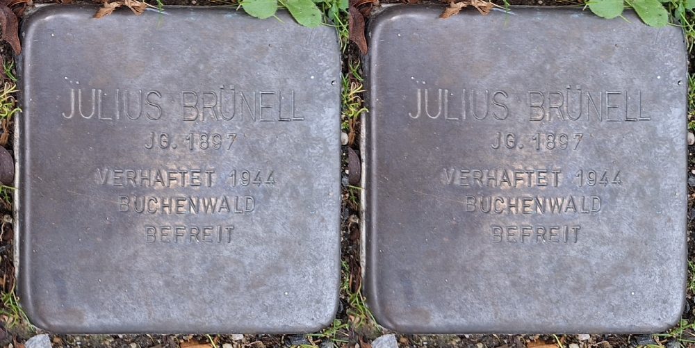 Stolpersteine Eulenstraße 9 (voormalig Bergstraße 7) #2