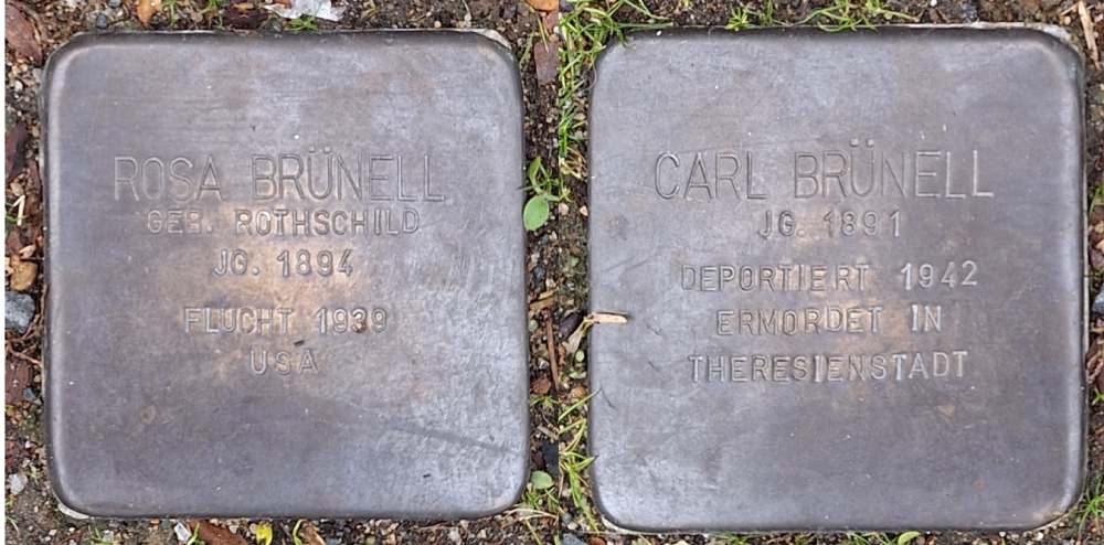 Stolpersteine Eulenstraße 9 (voormalig Bergstraße 7) #3