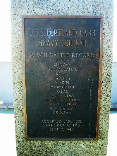 Portland Cruiser Memorial #3
