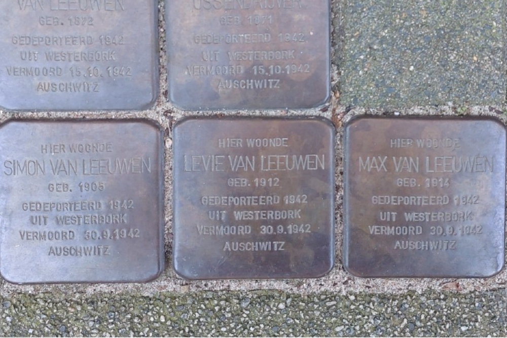 Stolpersteine Van Vlooswijkstraat 9A #4
