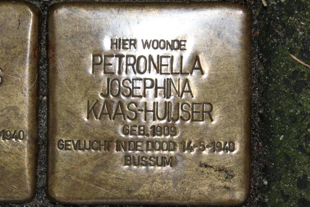 Stolpersteine Lothariuslaan 54 #3