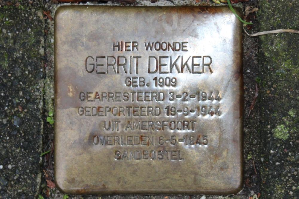 Stolperstein Noorderweg 22