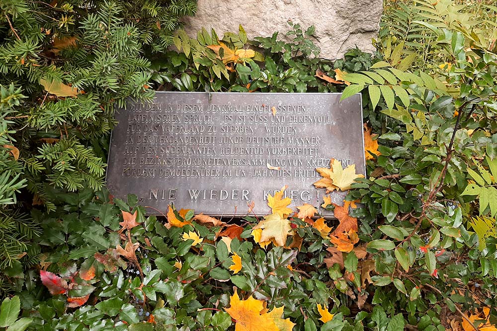 Oorlogsmonument Leibniz-Gymnasium #2