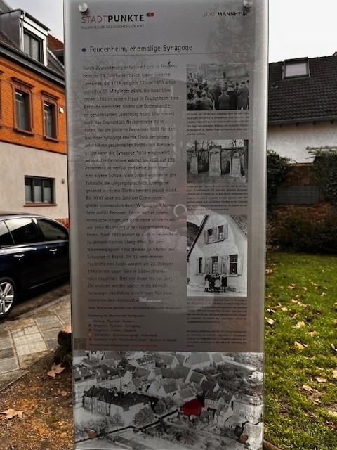 Gedenkteken Synagoge Feudenheim #2