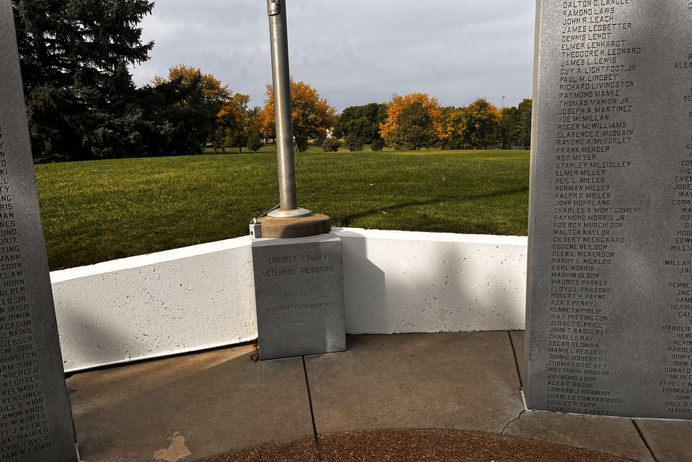 Oorlogsmonument Larimer County #3