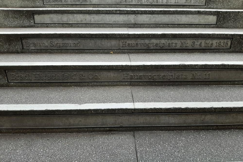 Joods monument Hausvogteiplatz #4