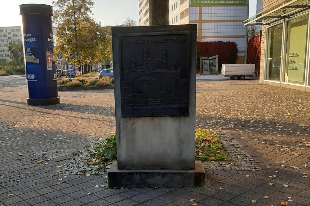 Monument Synagoge Maagdenburg #1