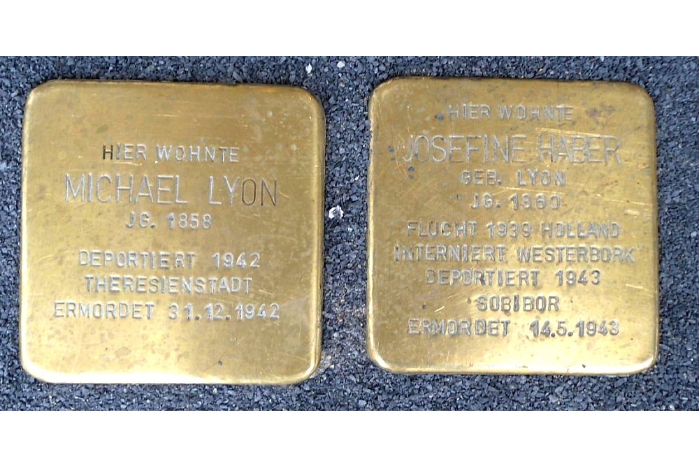 Stumbling Stones Kaiserstraße 104 #2