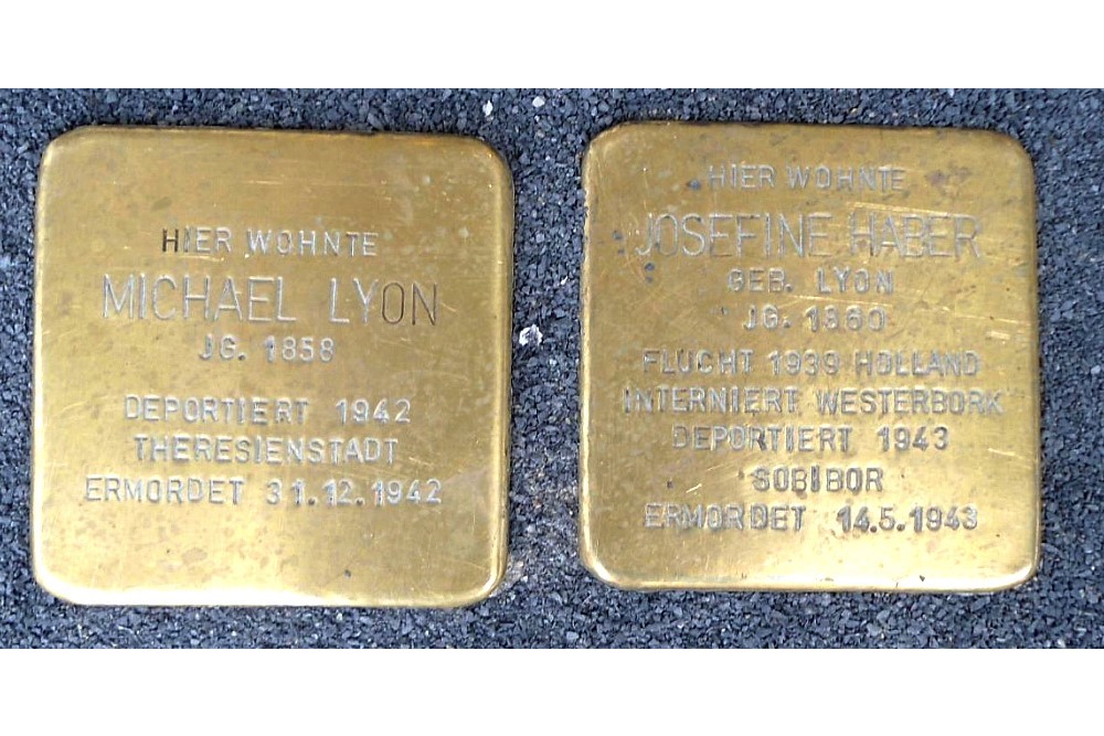 Stolpersteine Kaiserstrae 104 #2