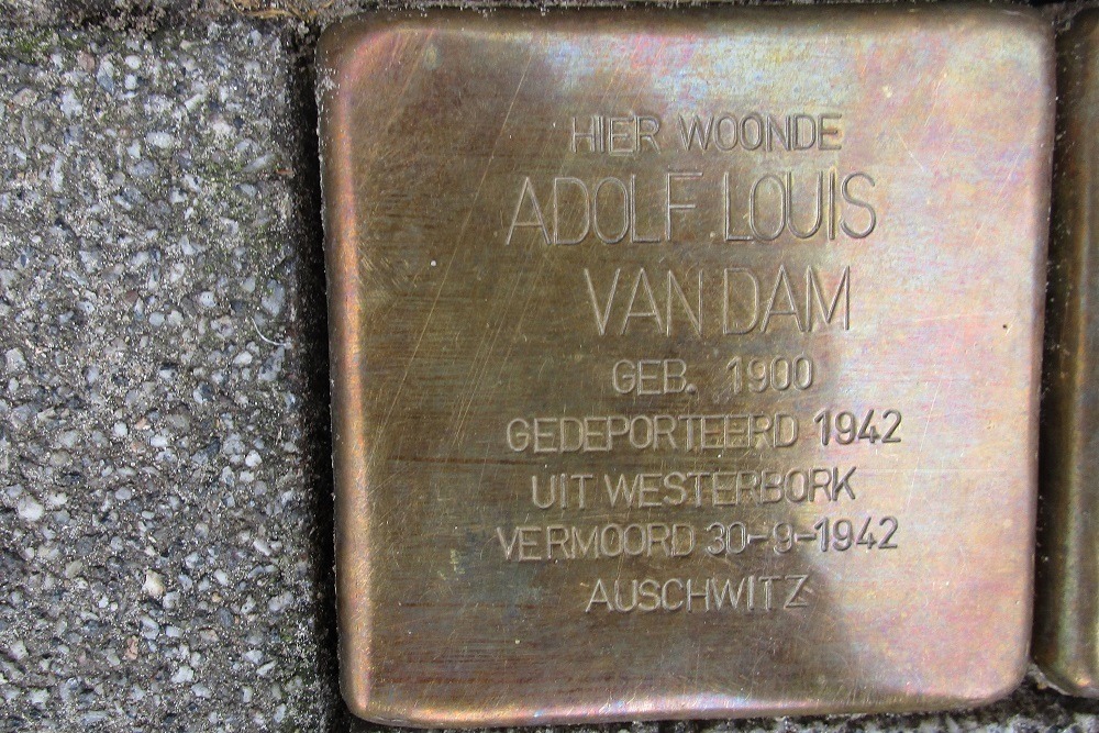 Stolpersteine Breitnerstraat 61b #2