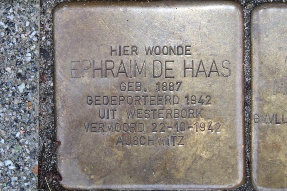 Stolpersteine Schepenstraat 78a #2