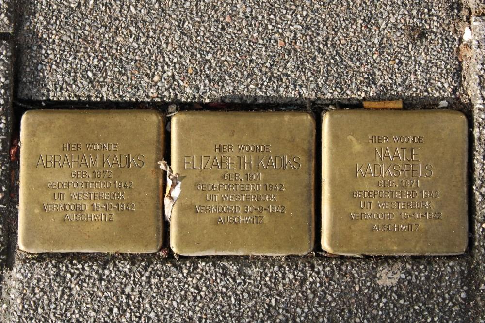 Stolpersteine Benthuizerstraat 85a 