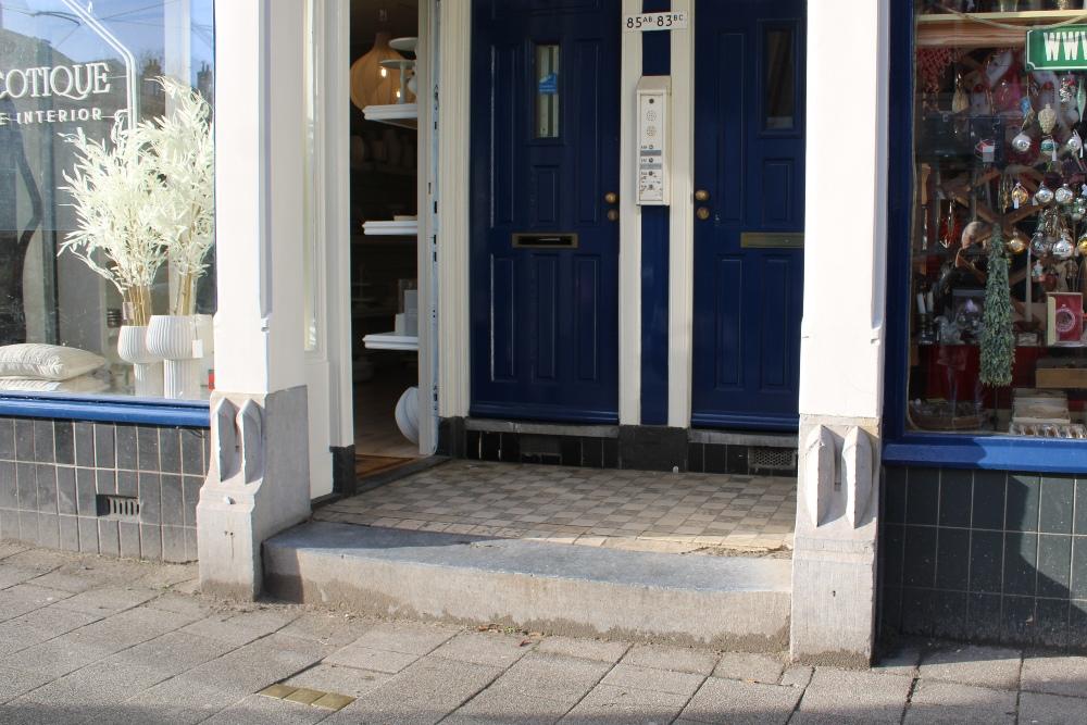Stumbling Stones Benthuizerstraat 85a  #5