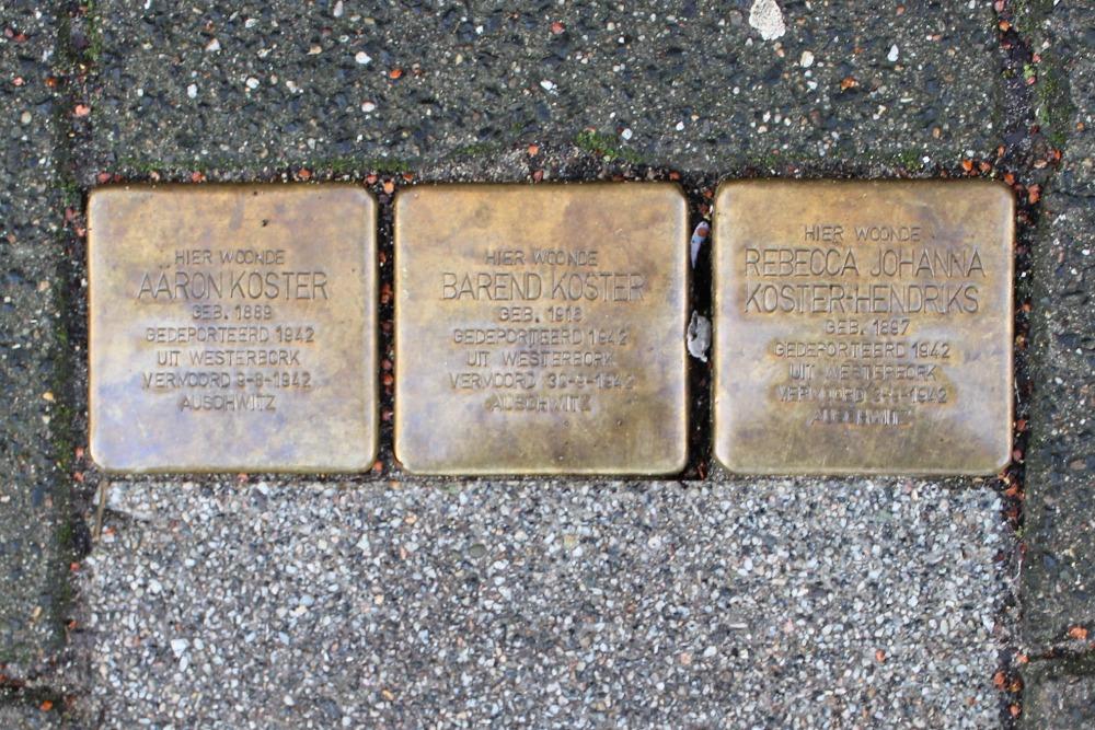Stolpersteine Ruivenstraat 31 