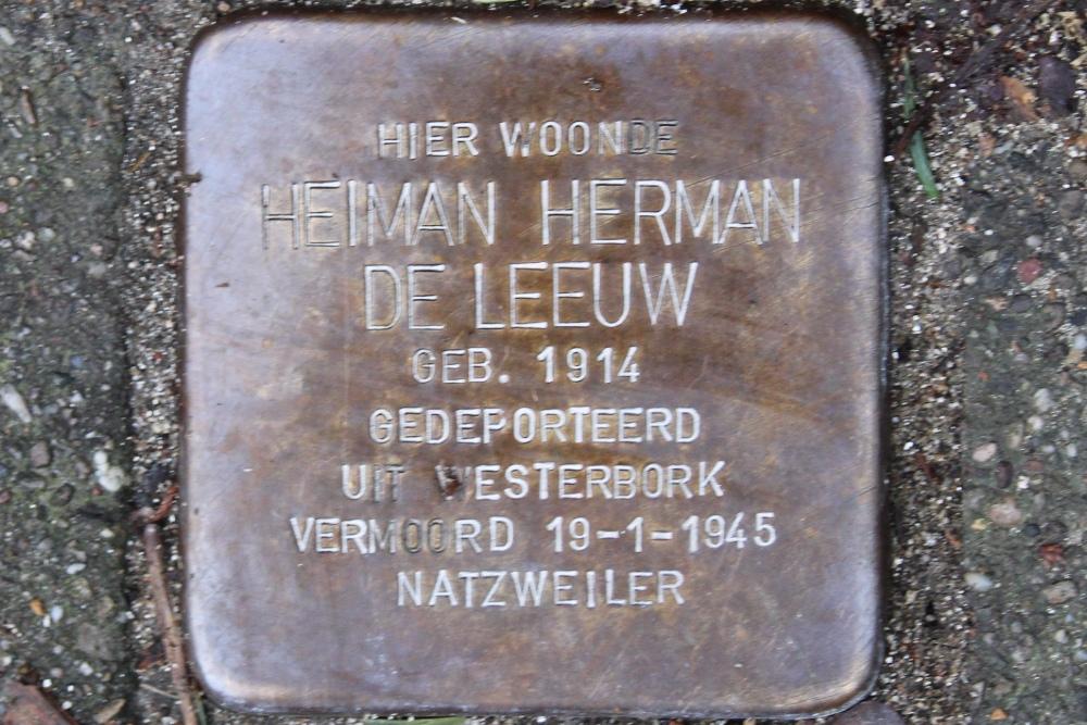 Stolperstein Van Ostadelaan 3