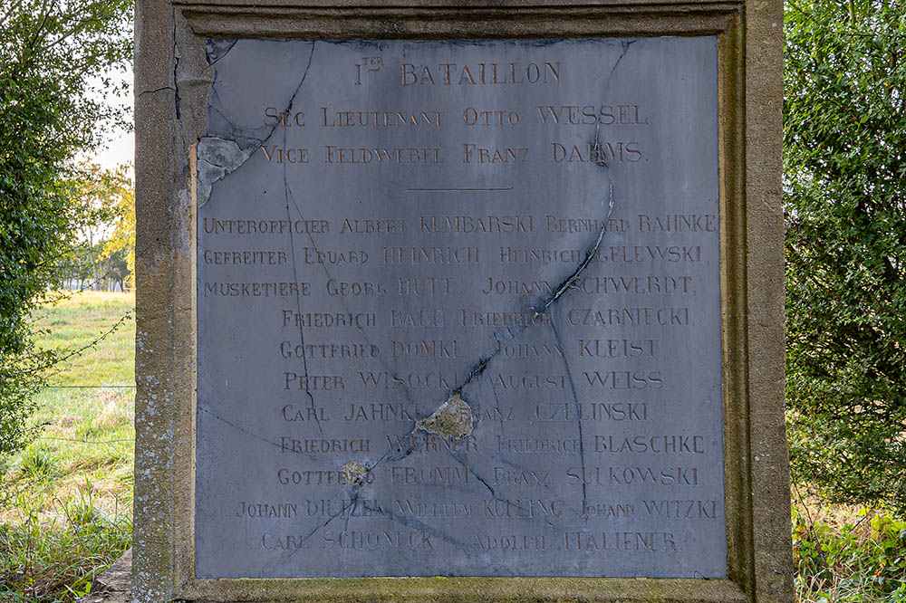 Memorial 8th East Prussian Infantry Regiment Nr.45  #2