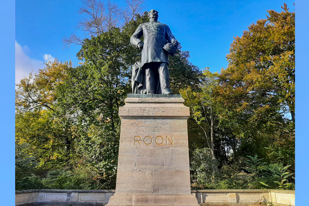 Statue of Albrecht von Roon #3