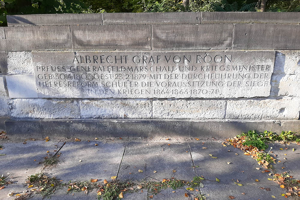 Statue of Albrecht von Roon #4