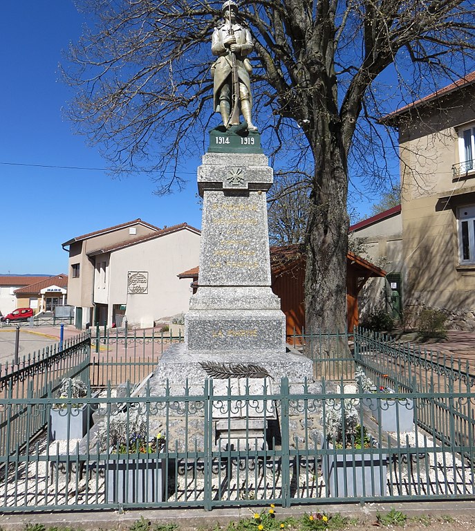 Monument Eerste Wereldoorlog Saint-Maurice-en-Gourgois #1