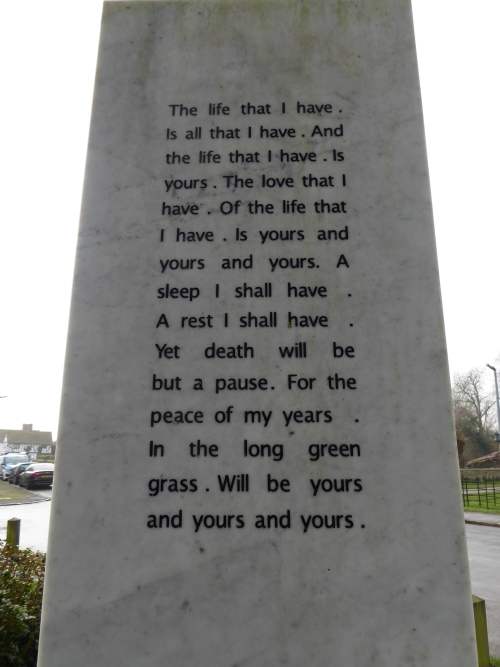 Memorial Female SOE Agents & Special Duties Squadrons Tempsford #5