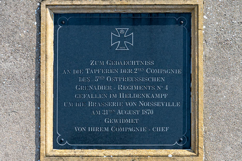 Memorial plaque 2e East Prussian Grenadier Regiment Nr.4 #3