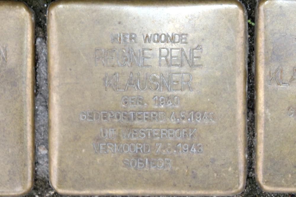 Stumbling Stones Spaarnestraat 52 #3