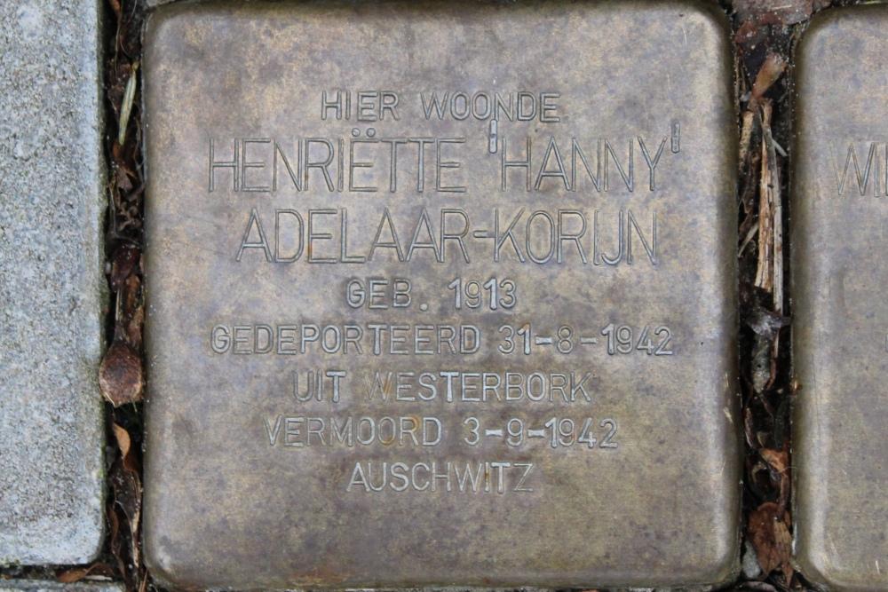 Stumbling Stones Frankenstraat 33 #3