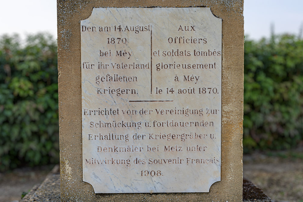 German-French War Cemetery in Mey #3