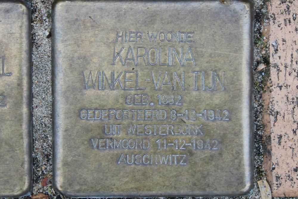 Stumbling Stones Falckstraat 123 #3