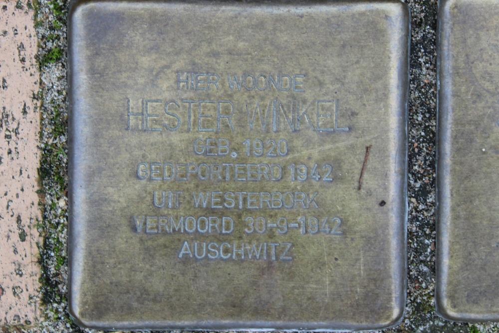 Stumbling Stones Falckstraat 123 #4