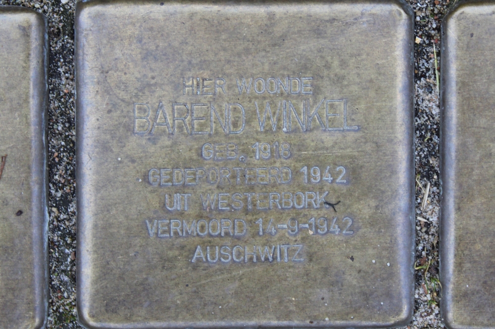 Stumbling Stones Falckstraat 123 #5