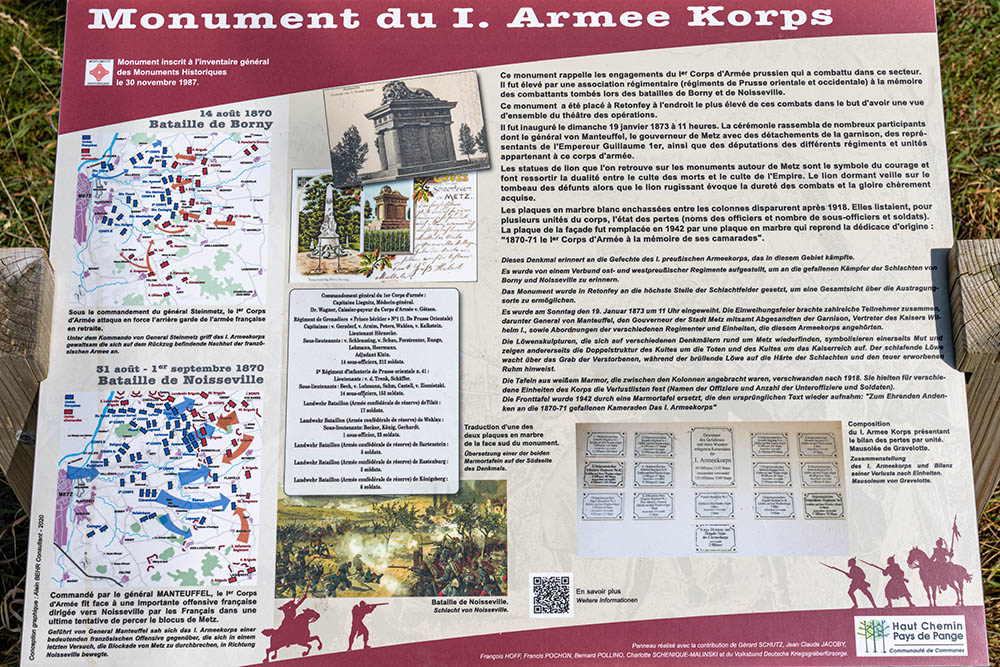 Monument 1. Armeekorps #6