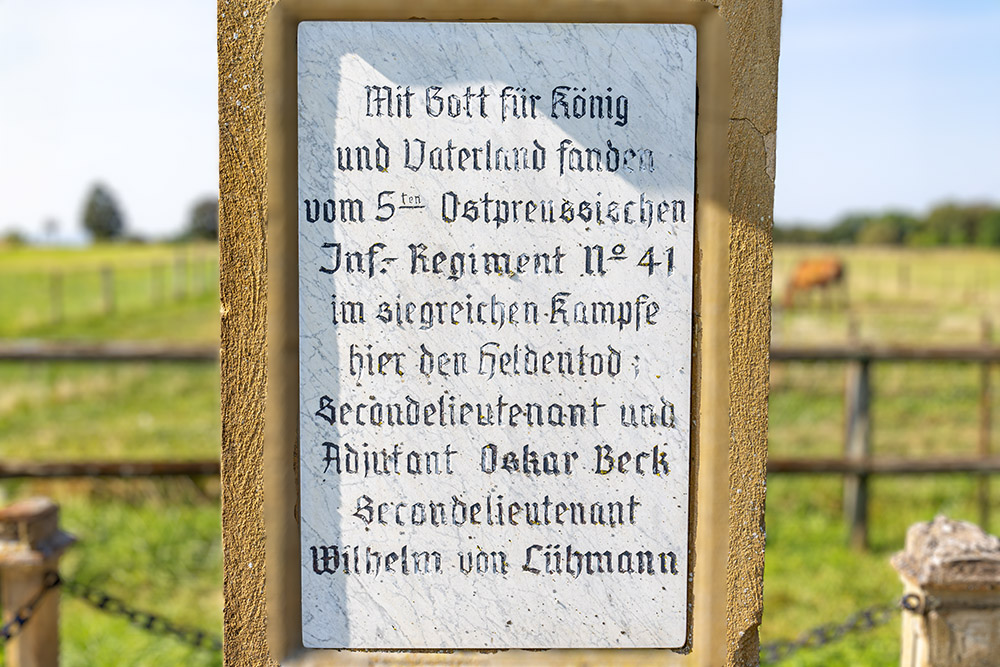 Monument and Mass Grave East Prussian IR No.41 and GR Crown Prince Nr.1 #6