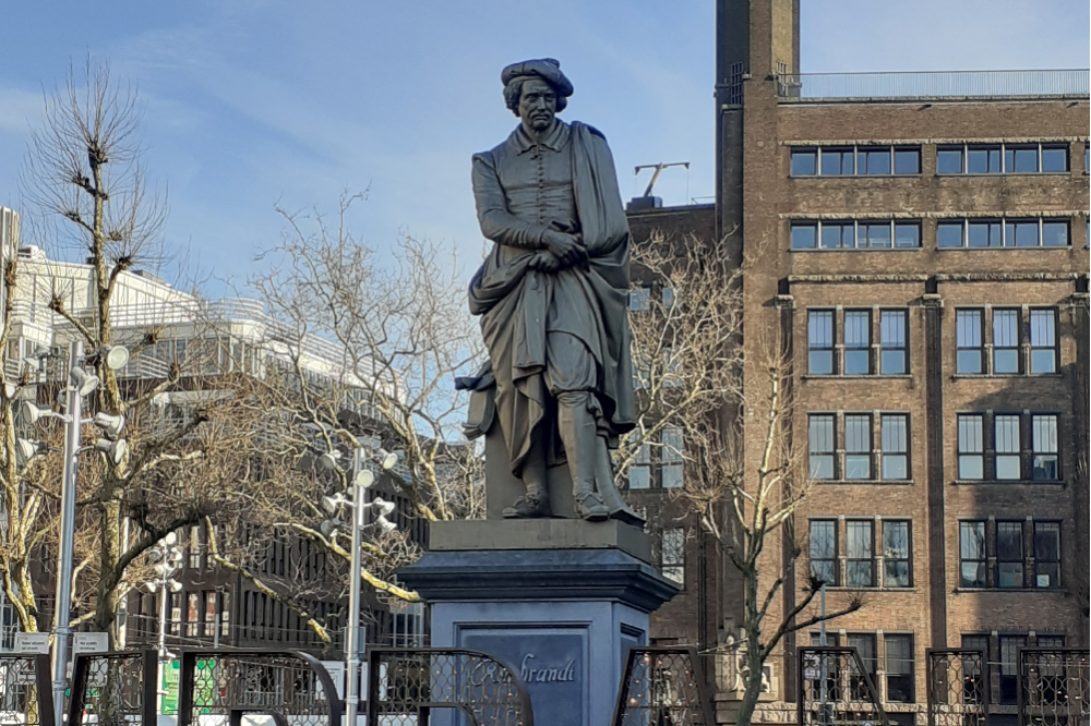 Statue Rembrandt Rembrandtplein #2