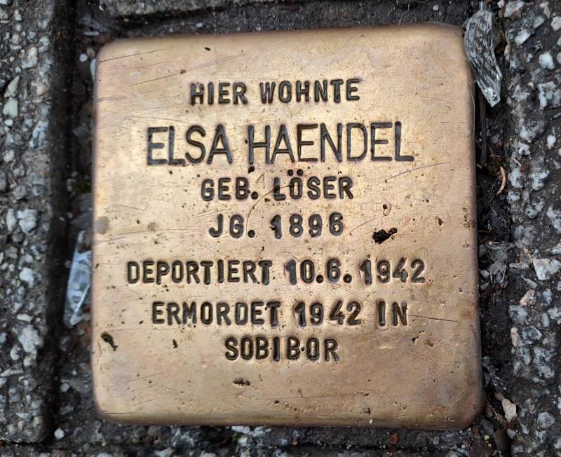 Stolperstein Rauenthaler Straße 3