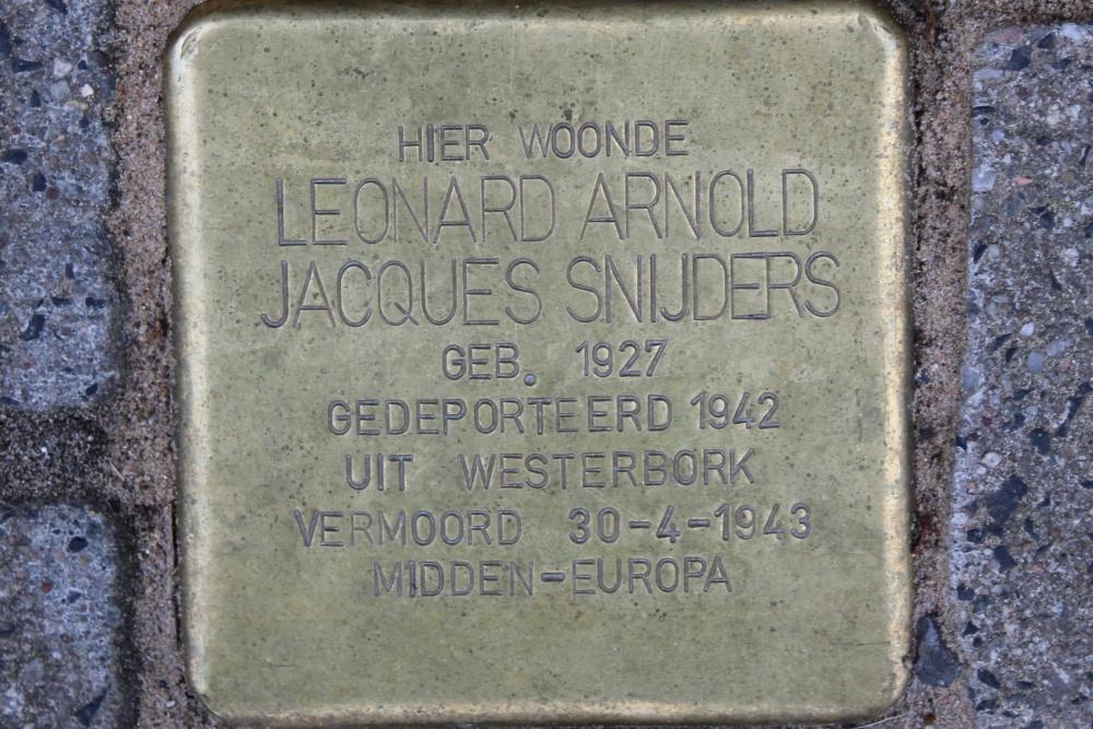 Stolpersteine Schouwtjeslaan 53 #4