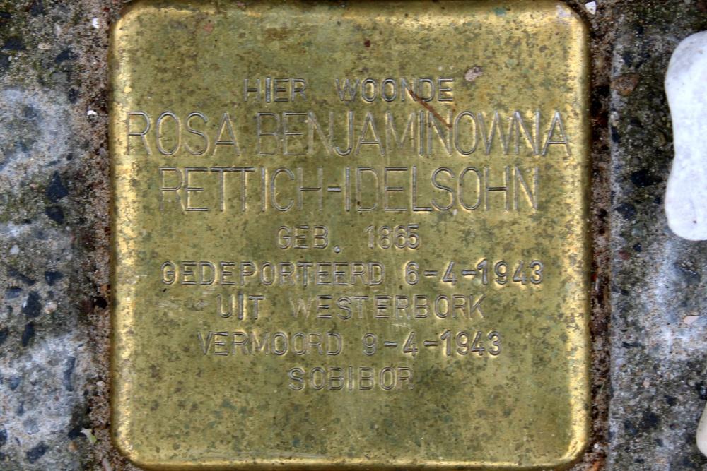 Stolpersteine Iordensstraat 52 #2